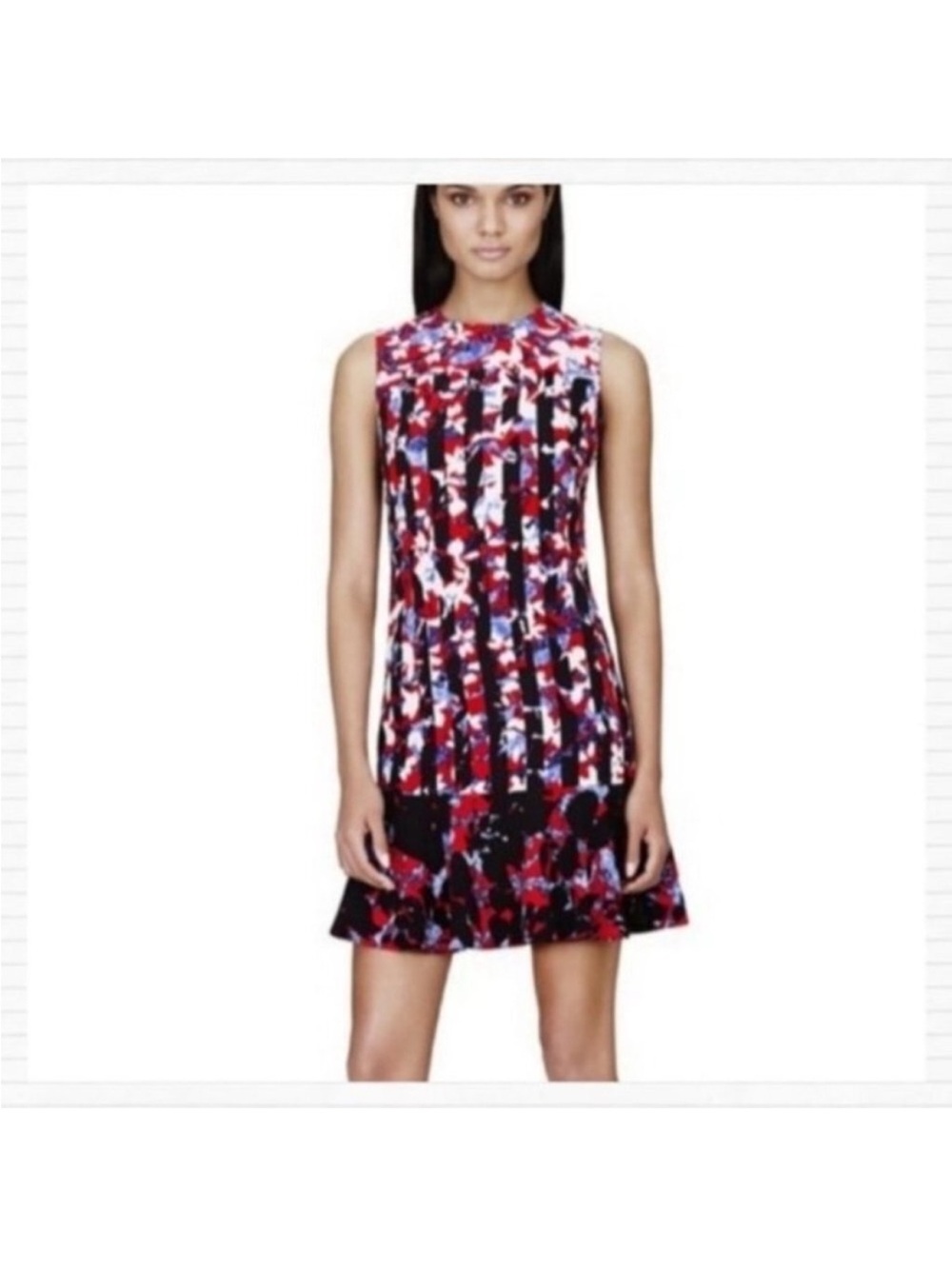 Like NEW! Peter Pilotto for Target Patterned Drop Waisted Dress. Medium.